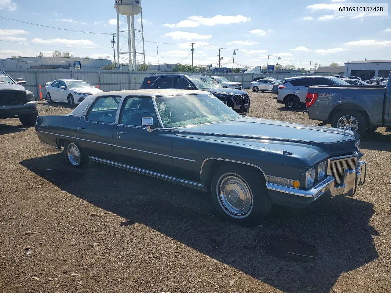 1971 Cadillac Fleetwood VIN: 6816910157428 Lot: 51184196