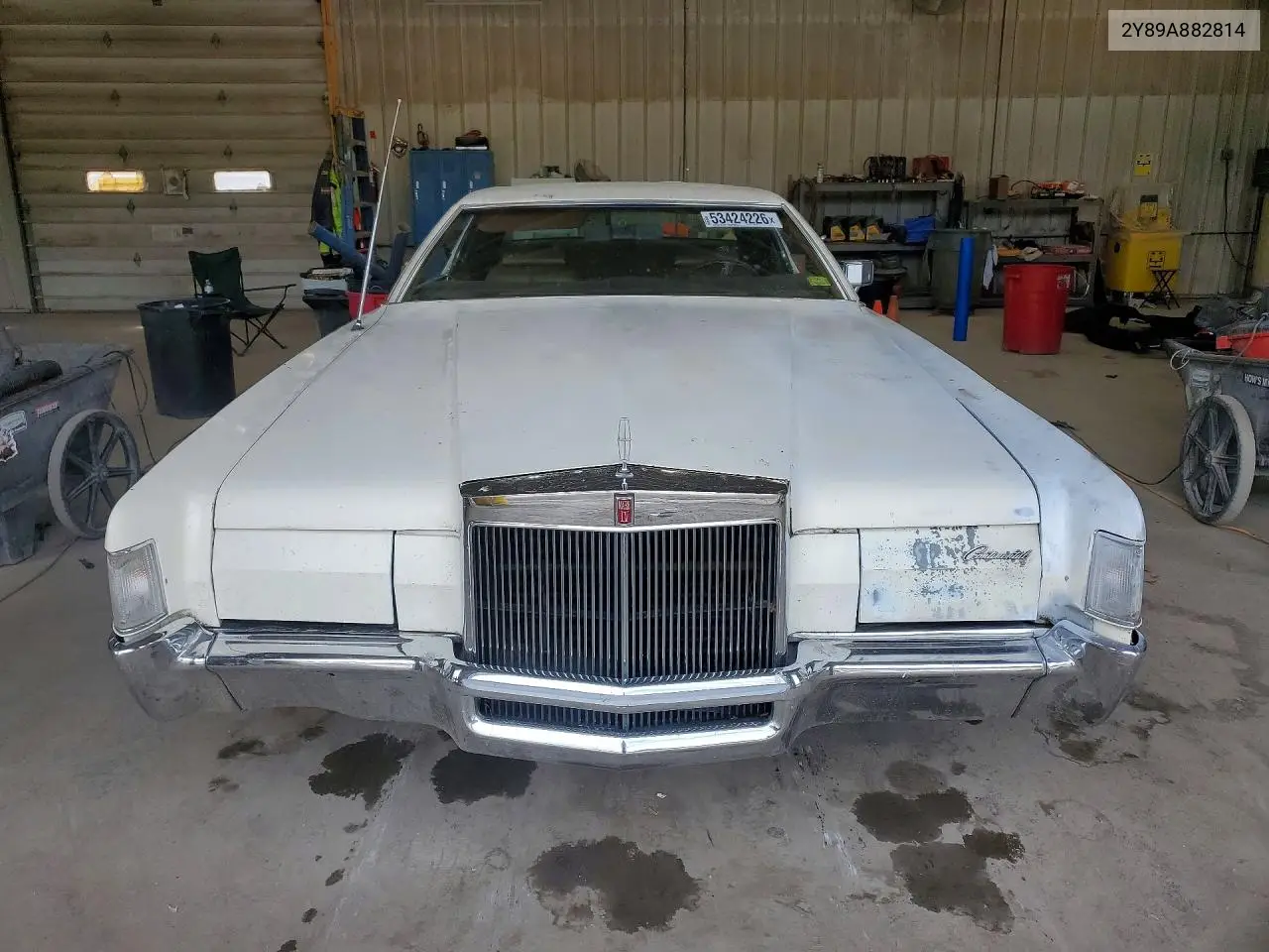 1972 Lincoln Townhouse Continental VIN: 2Y89A882814 Lot: 59038466