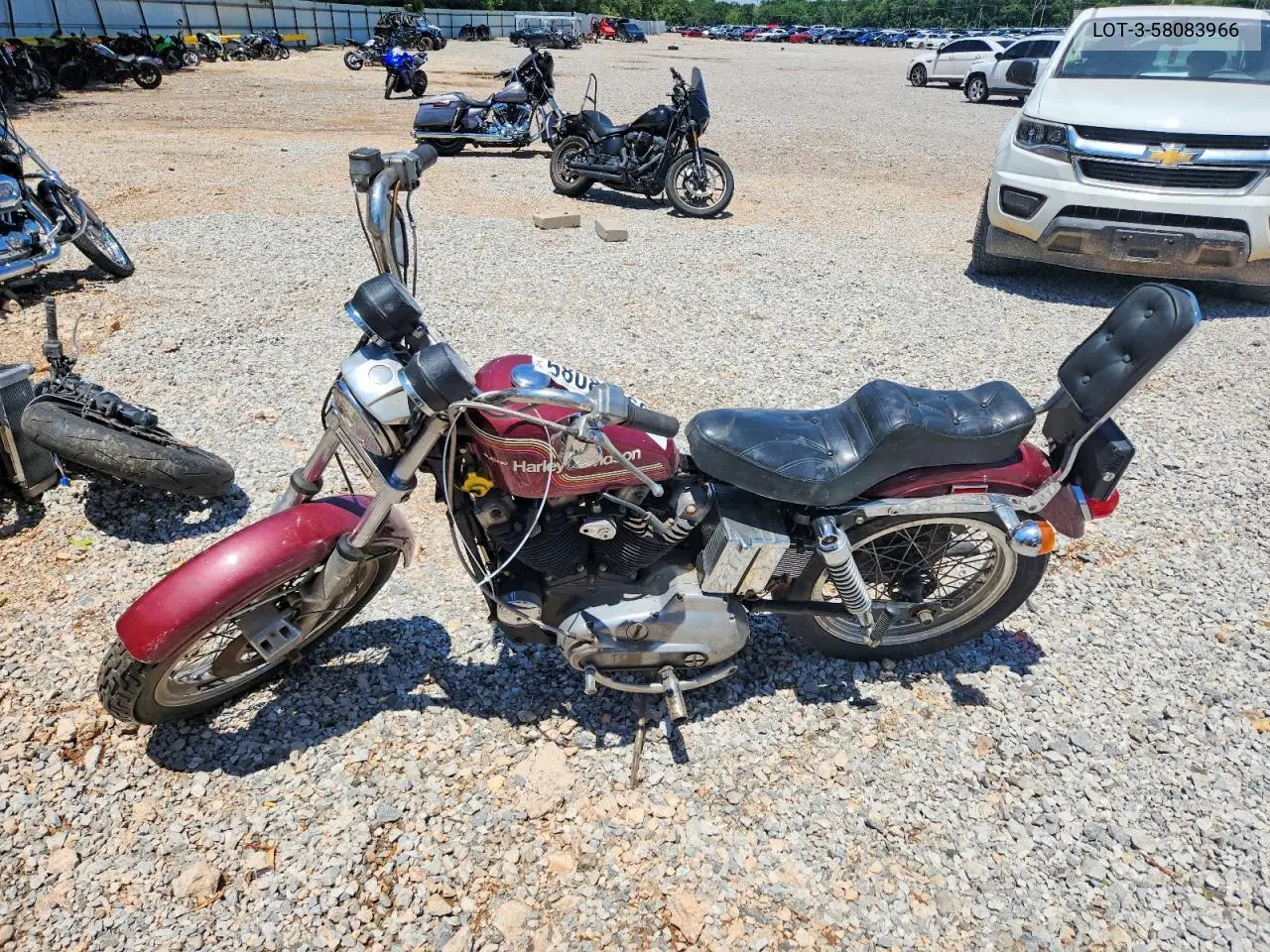 1975 Harley Davidson Sportster VIN: 3A27341H5 Lot: 58083966