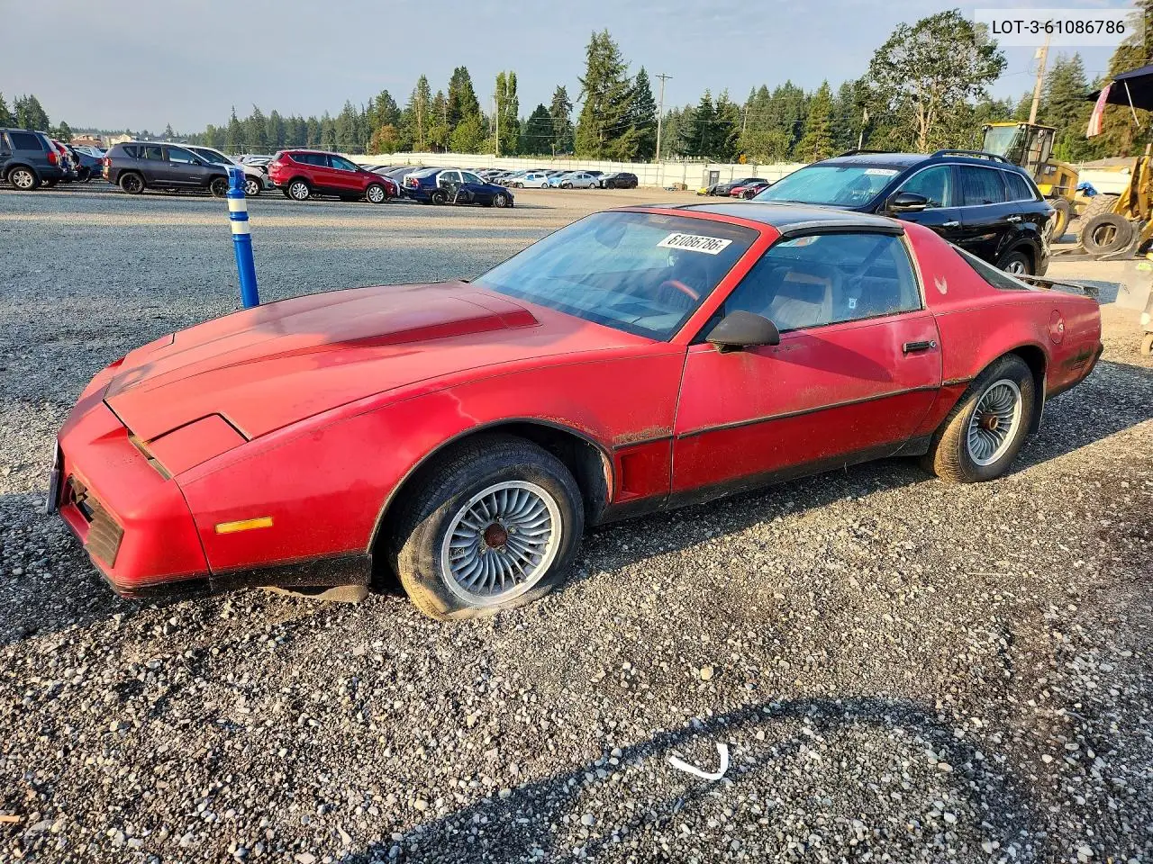 1982 Pontiac Firebird Trans Am VIN: 1G2AW8779CL558084 Lot: 61086786