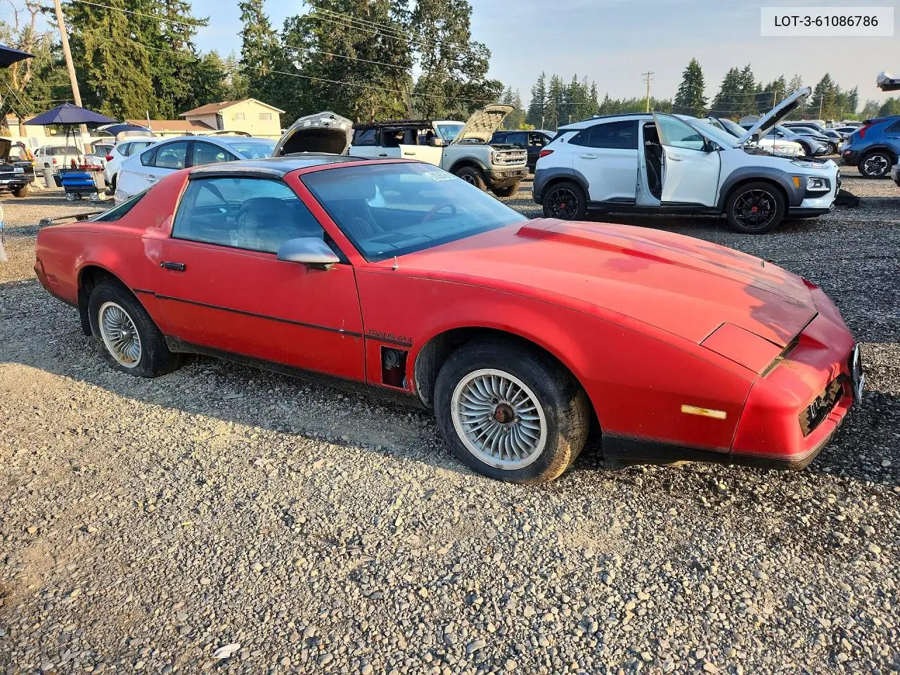 1982 Pontiac Firebird Trans Am VIN: 1G2AW8779CL558084 Lot: 61086786