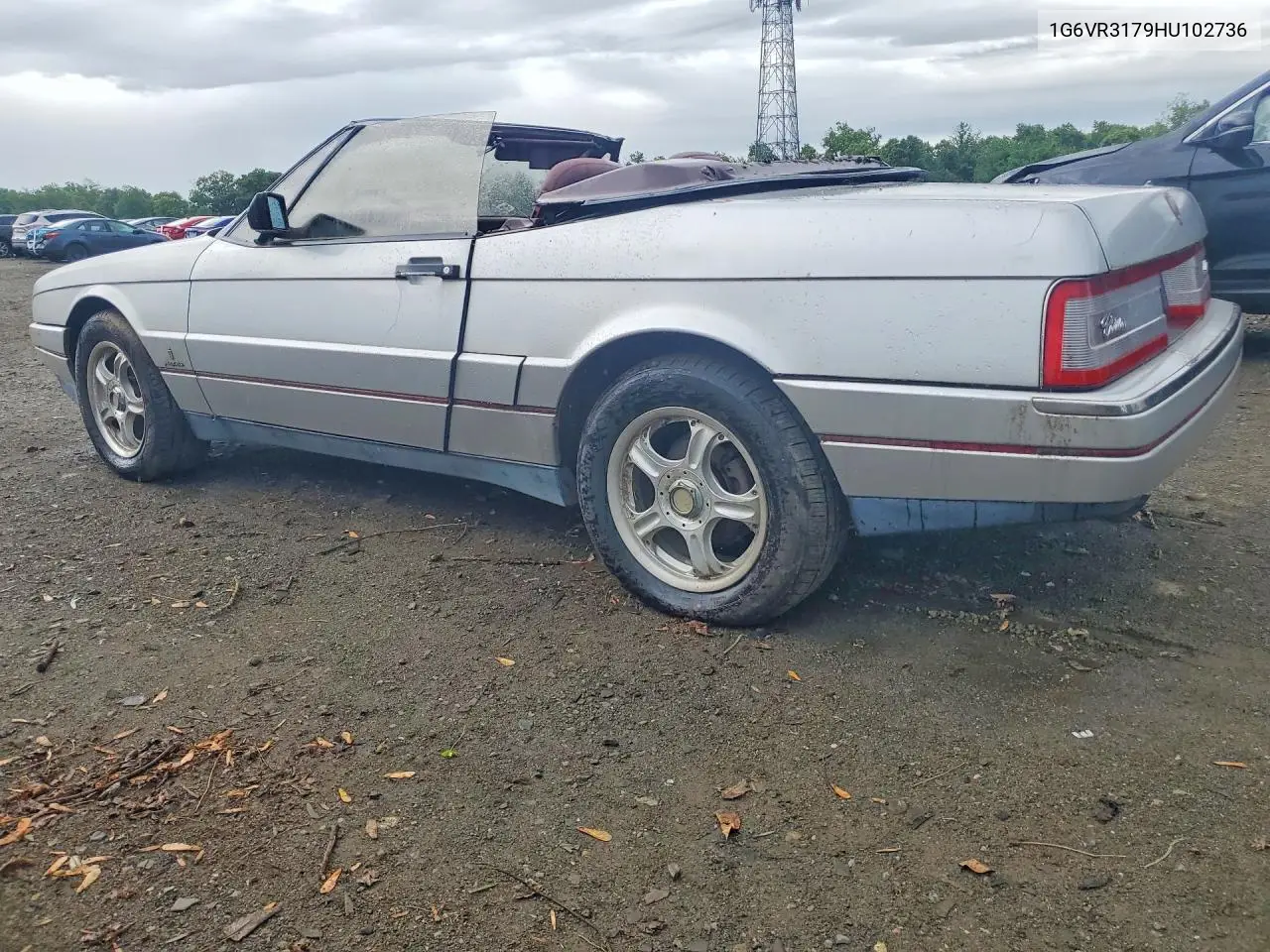 1987 Cadi Allante VIN: 1G6VR3179HU102736 Lot: 54510676