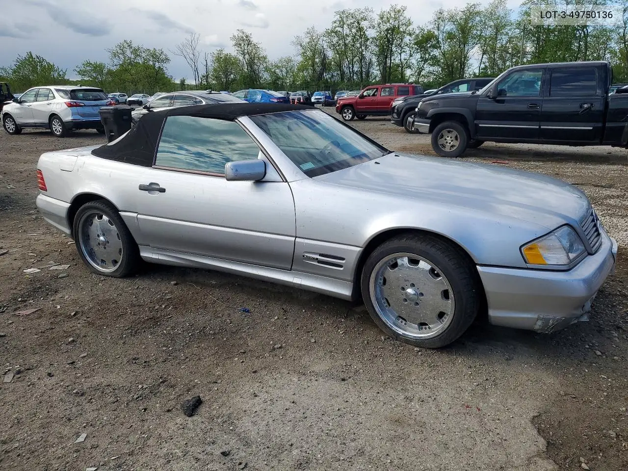 1988 Merz 560-Class VIN: WDBFA67F9WF169460 Lot: 49750136