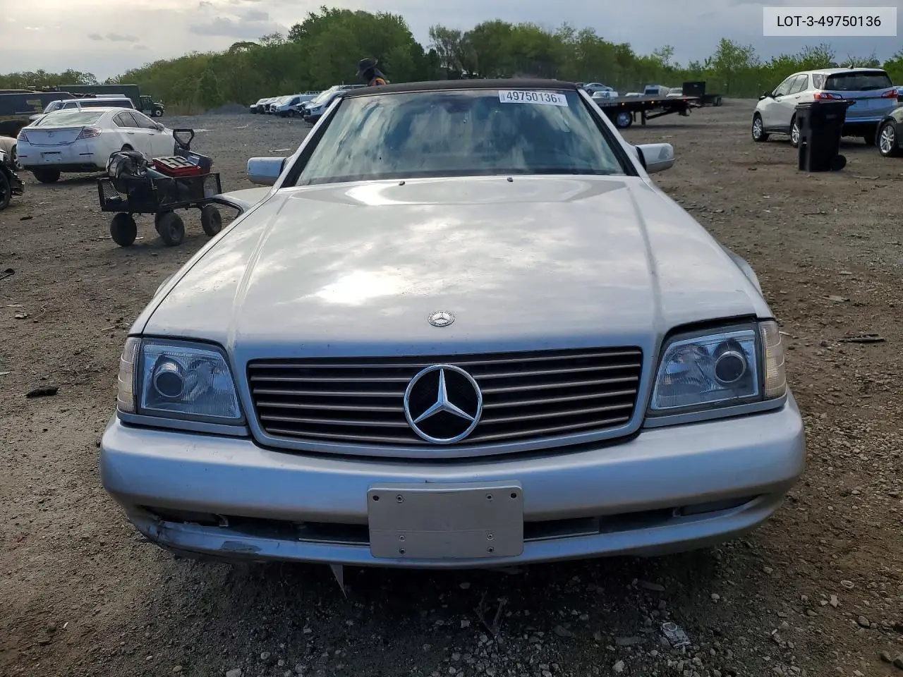 1988 Merz 560-Class VIN: WDBFA67F9WF169460 Lot: 49750136