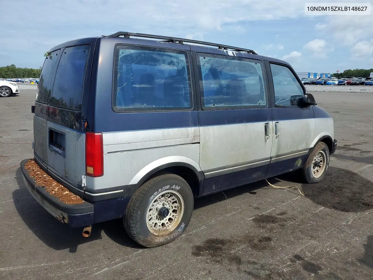 1990 Chevrolet Astro VIN: 1GNDM15ZXLB148627 Lot: 57384046