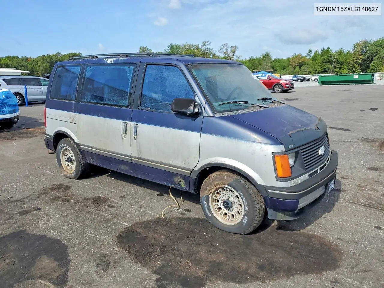 1990 Chevrolet Astro VIN: 1GNDM15ZXLB148627 Lot: 57384046
