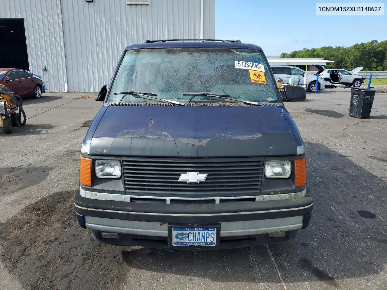 1990 Chevrolet Astro VIN: 1GNDM15ZXLB148627 Lot: 57384046