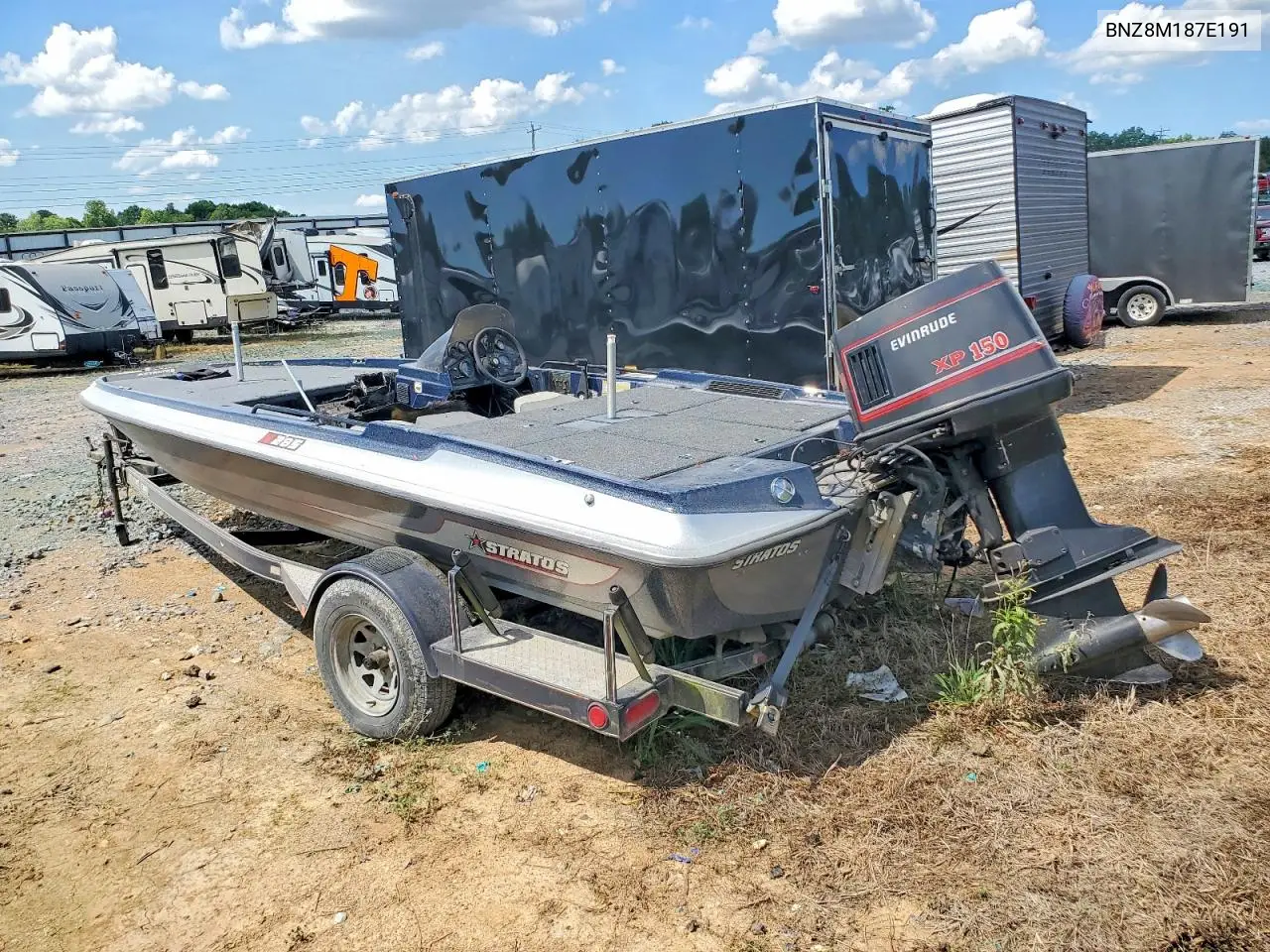 1991 Stratos Boats 285Pf VIN: BNZ8M187E191 Lot: 53481356