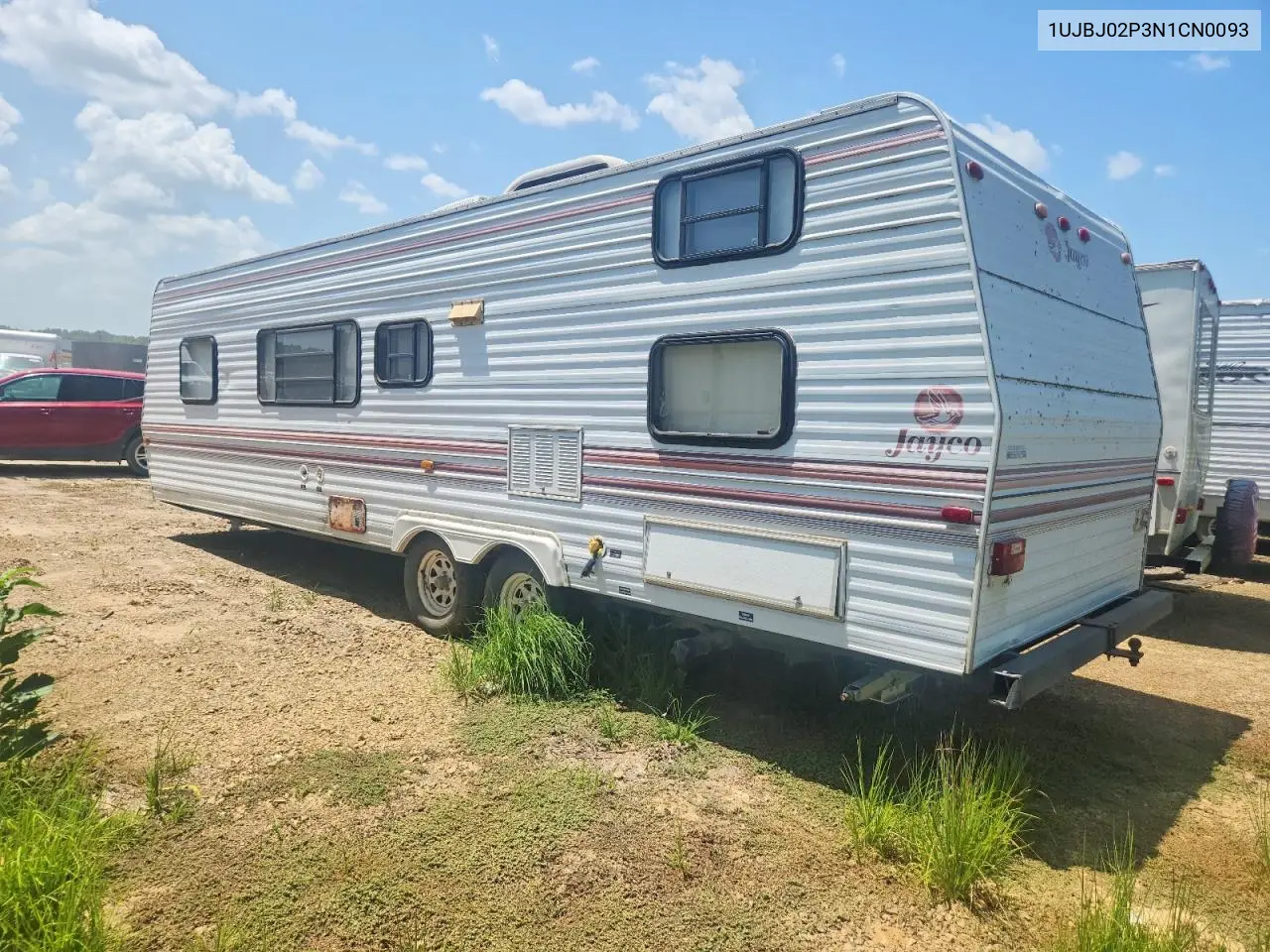 1992 Jayco Jayfeelect - Camper VIN: 1UJBJ02P3N1CN0093 Lot: 57746146