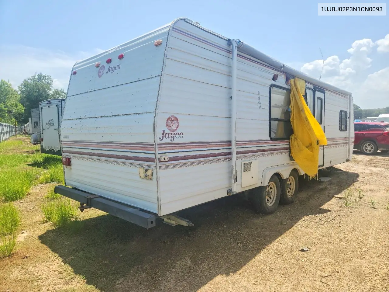 1992 Jayco Jayfeelect - Camper VIN: 1UJBJ02P3N1CN0093 Lot: 57746146