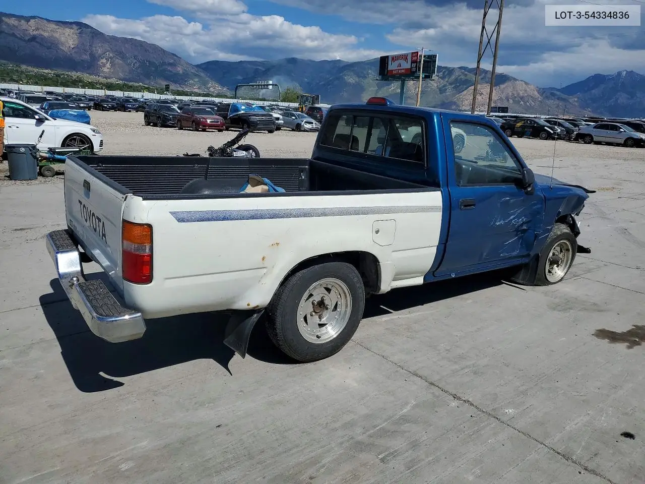 1994 Toyota Pickup VIN: 4TARN81A8RZ287266 Lot: 54334836
