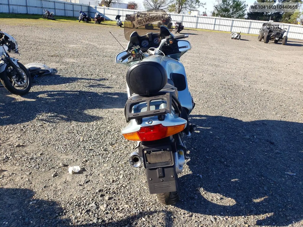 1996 BMW R1100 Rt VIN: WB1041803T0440665 Lot: 45654706