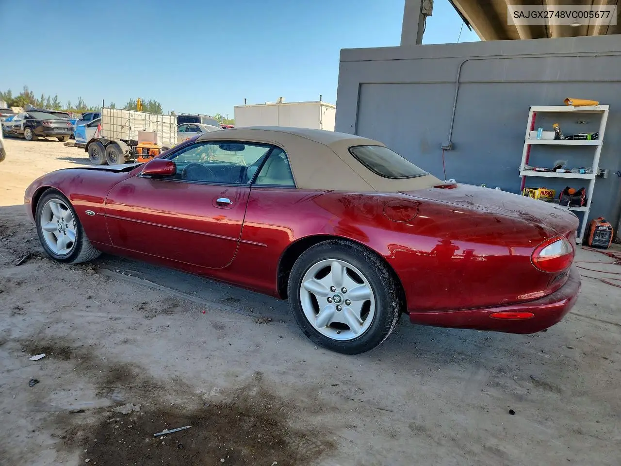 1997 Jaguar Xk8 VIN: SAJGX2748VC005677 Lot: 47351636