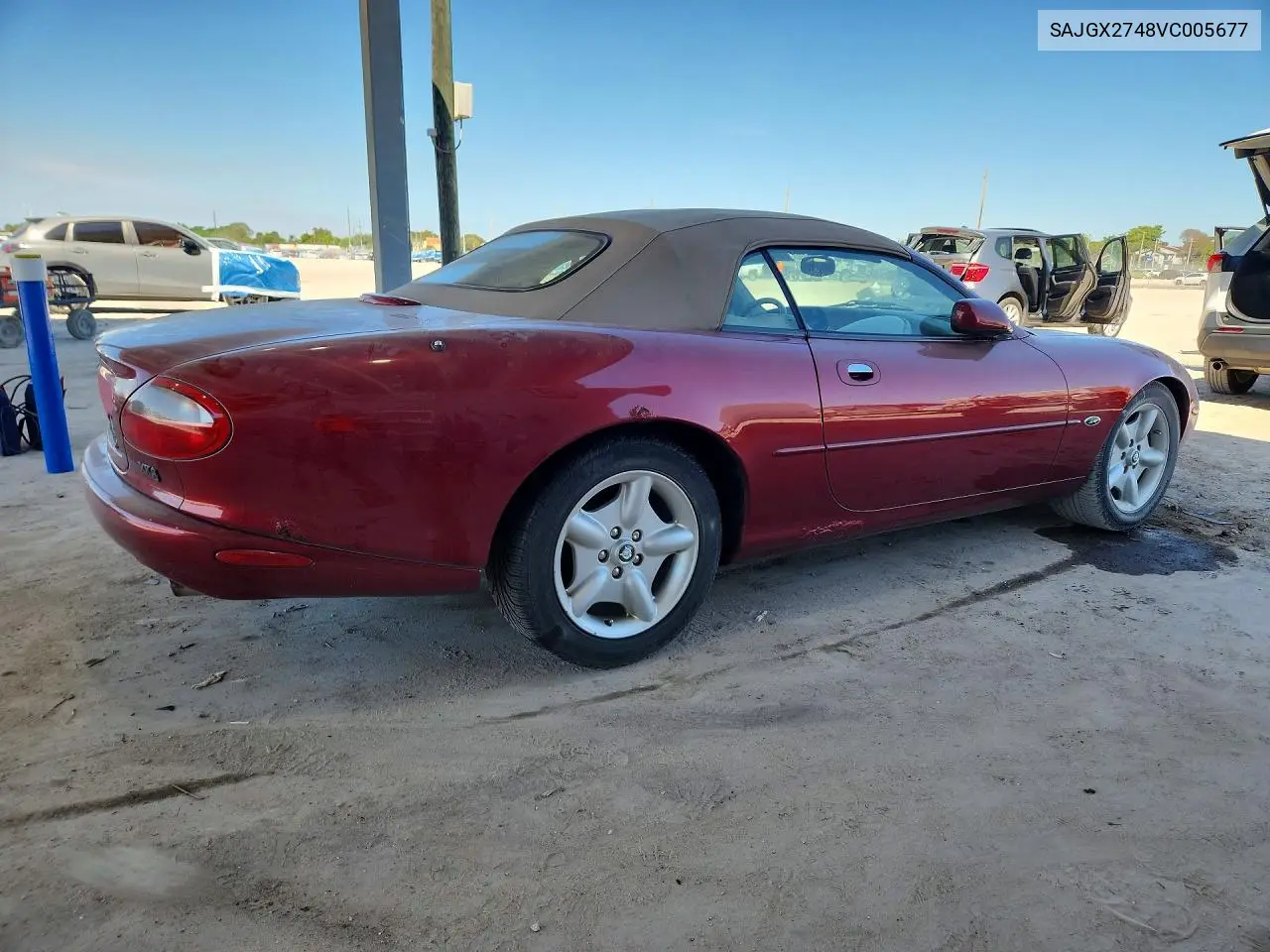 1997 Jaguar Xk8 VIN: SAJGX2748VC005677 Lot: 47351636