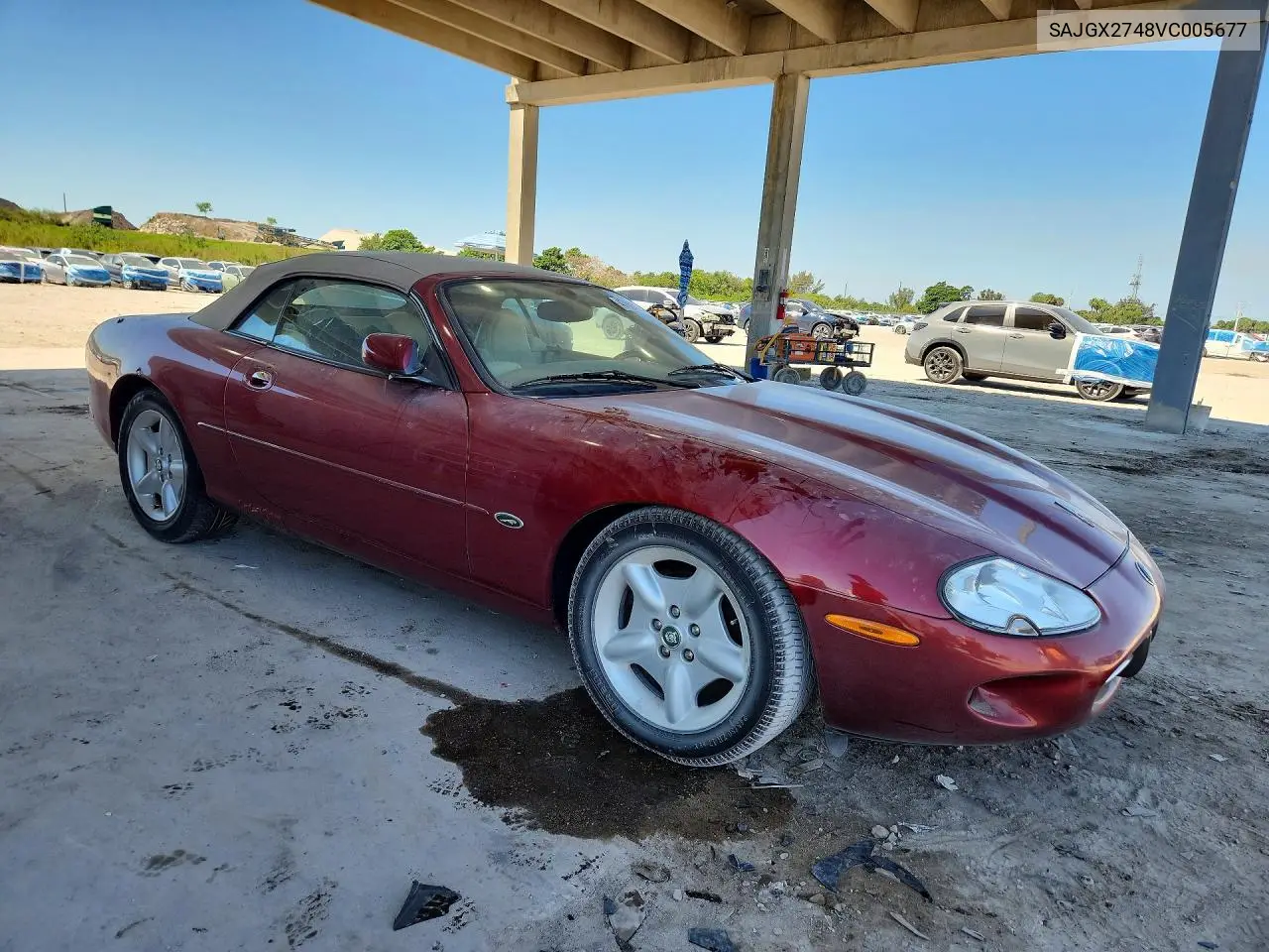 1997 Jaguar Xk8 VIN: SAJGX2748VC005677 Lot: 47351636