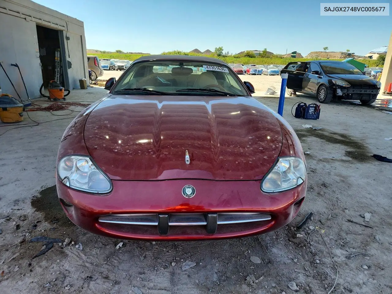 1997 Jaguar Xk8 VIN: SAJGX2748VC005677 Lot: 47351636