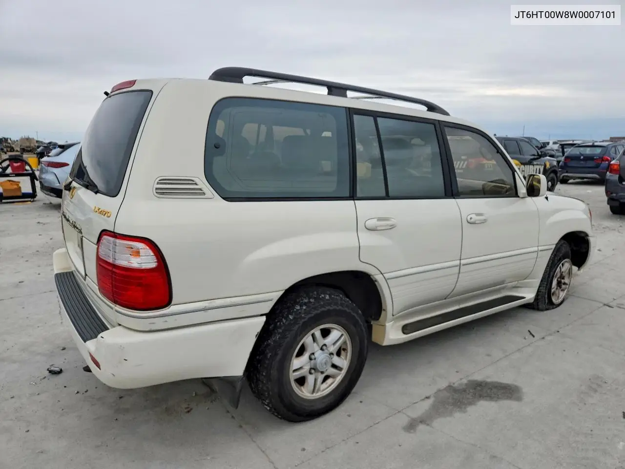 1998 Lexs Lx 470 VIN: JT6HT00W8W0007101 Lot: 49447016