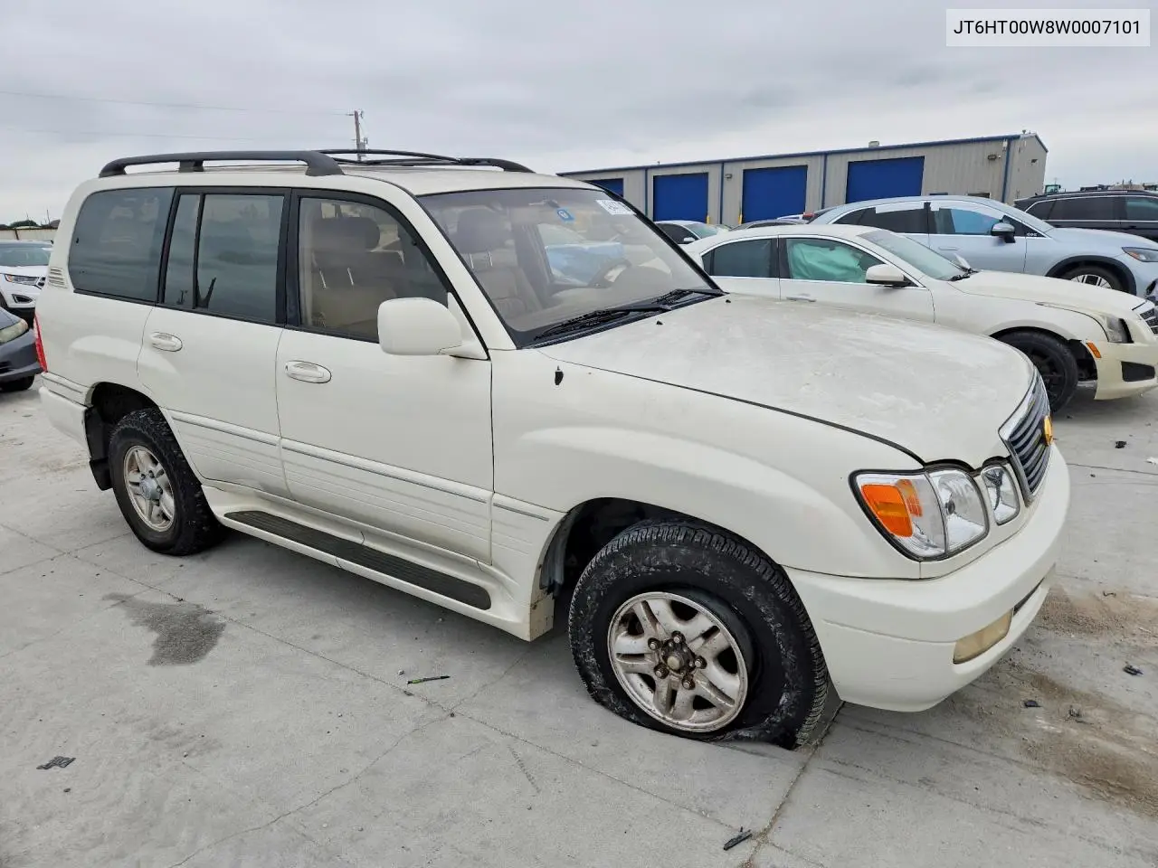 1998 Lexs Lx 470 VIN: JT6HT00W8W0007101 Lot: 49447016