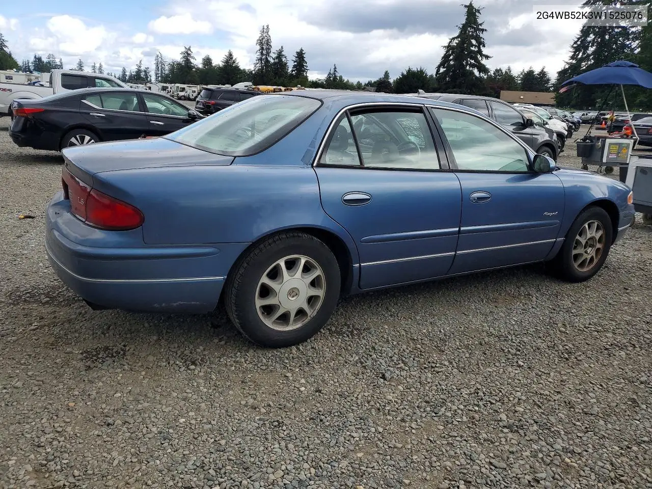1998 Buick Regal Ls VIN: 2G4WB52K3W1525076 Lot: 56458926