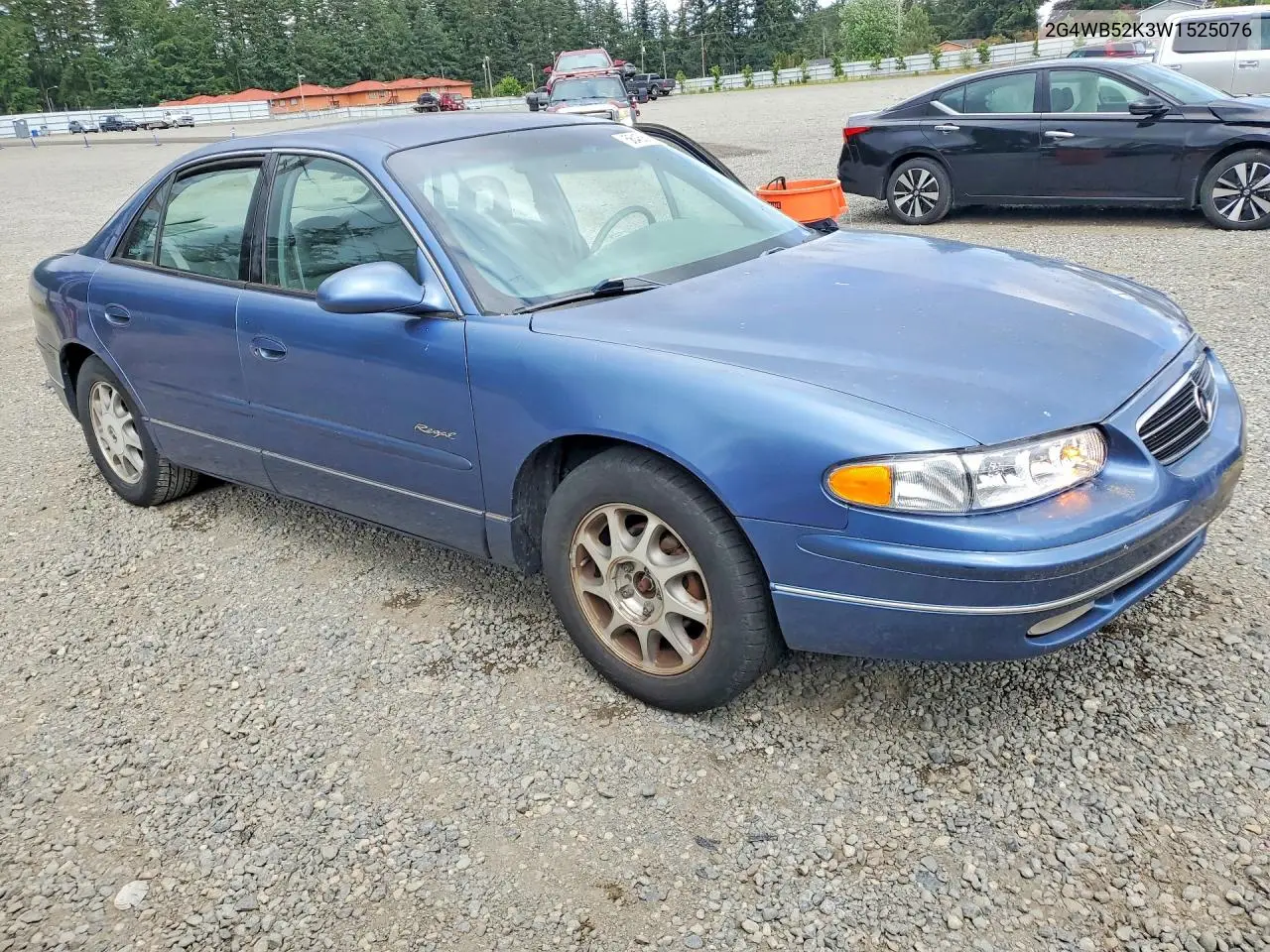 1998 Buick Regal Ls VIN: 2G4WB52K3W1525076 Lot: 56458926