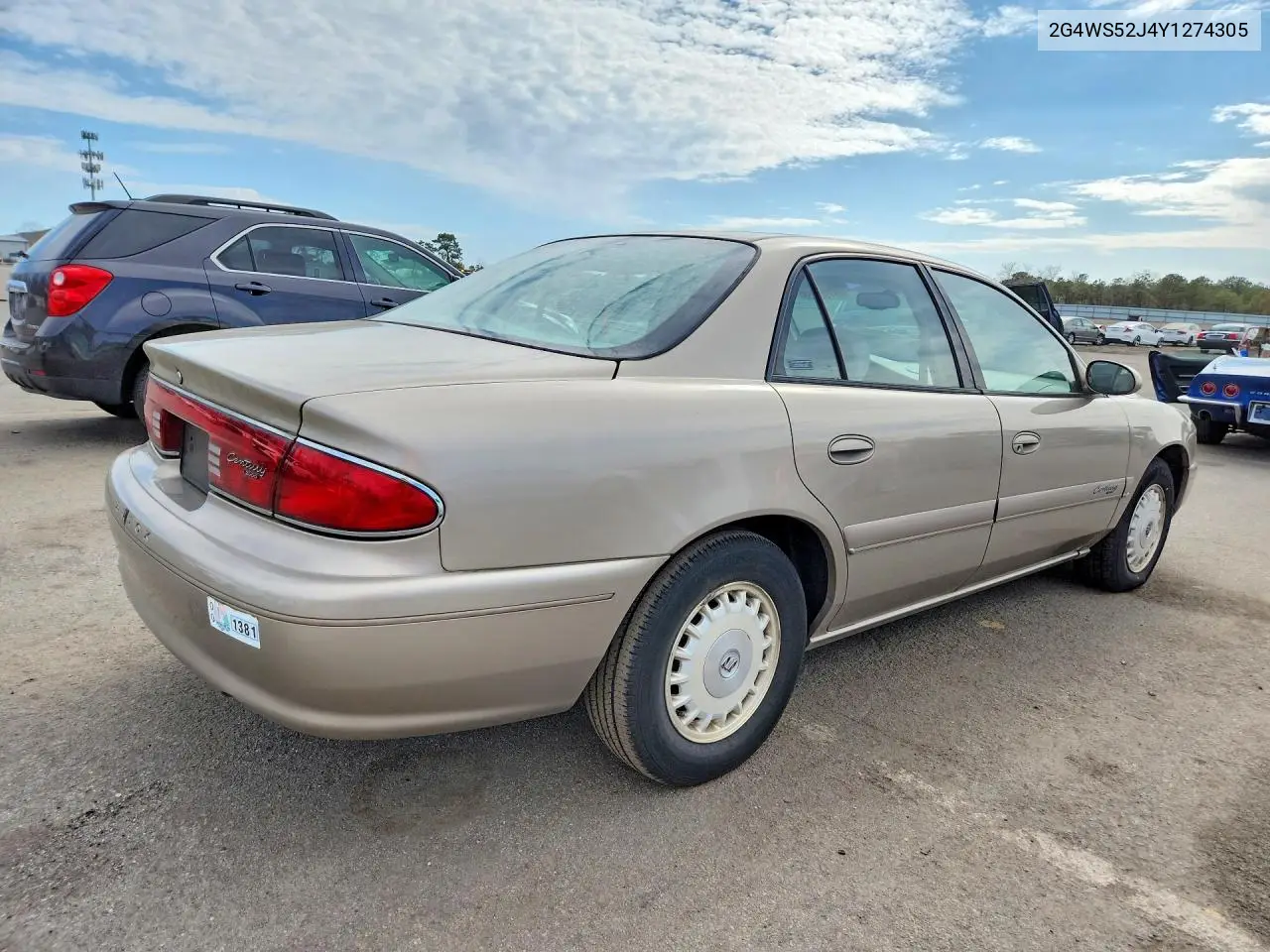 2000 Buick Century VIN: 2G4WS52J4Y1274305 Lot: 48702256