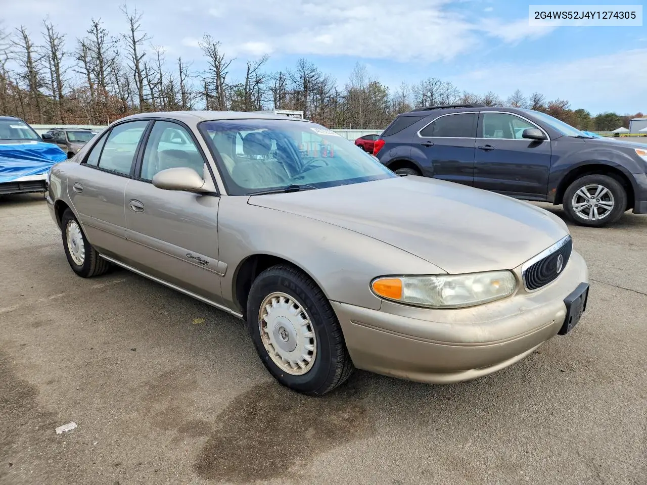 2000 Buick Century VIN: 2G4WS52J4Y1274305 Lot: 48702256