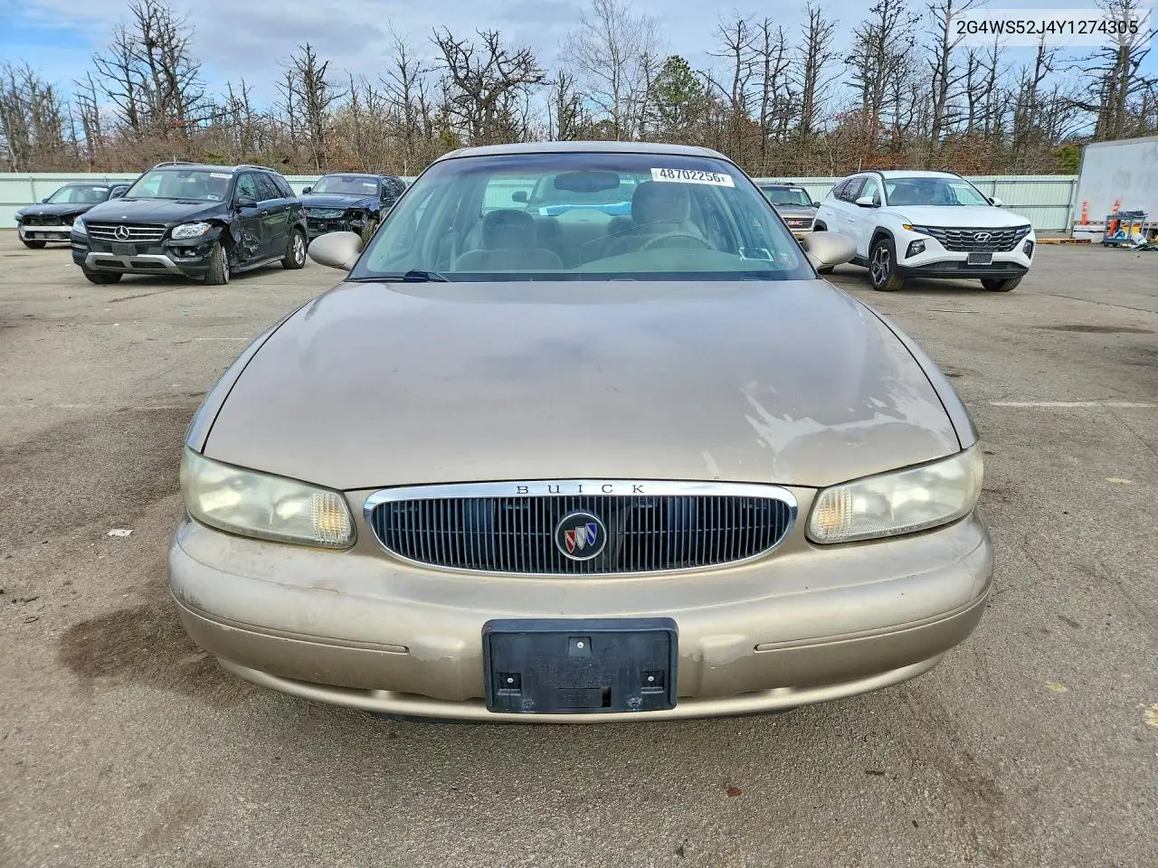 2000 Buick Century VIN: 2G4WS52J4Y1274305 Lot: 48702256