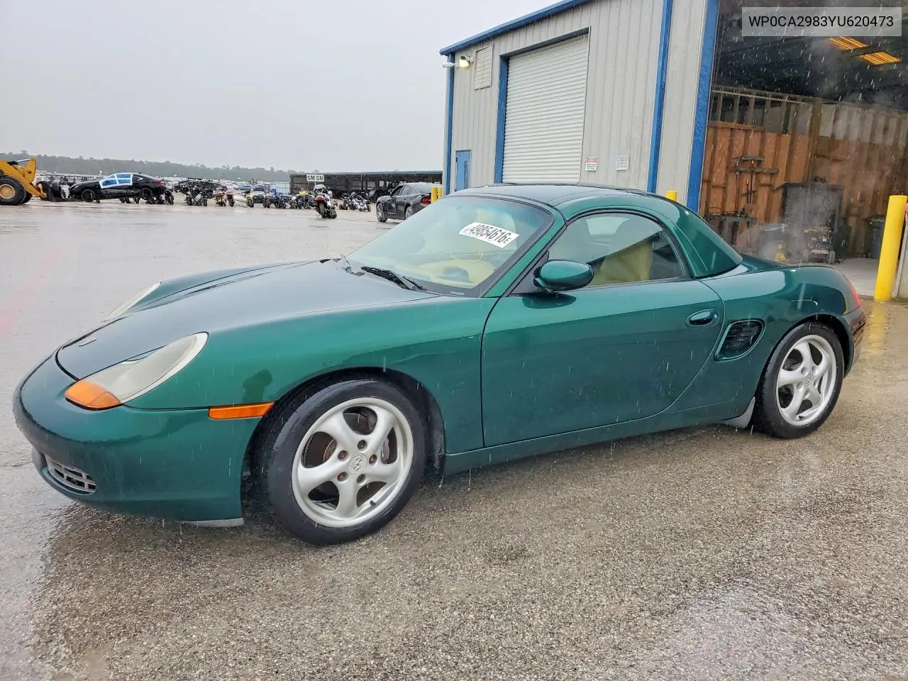 2000 Pors Boxster VIN: WP0CA2983YU620473 Lot: 51608296