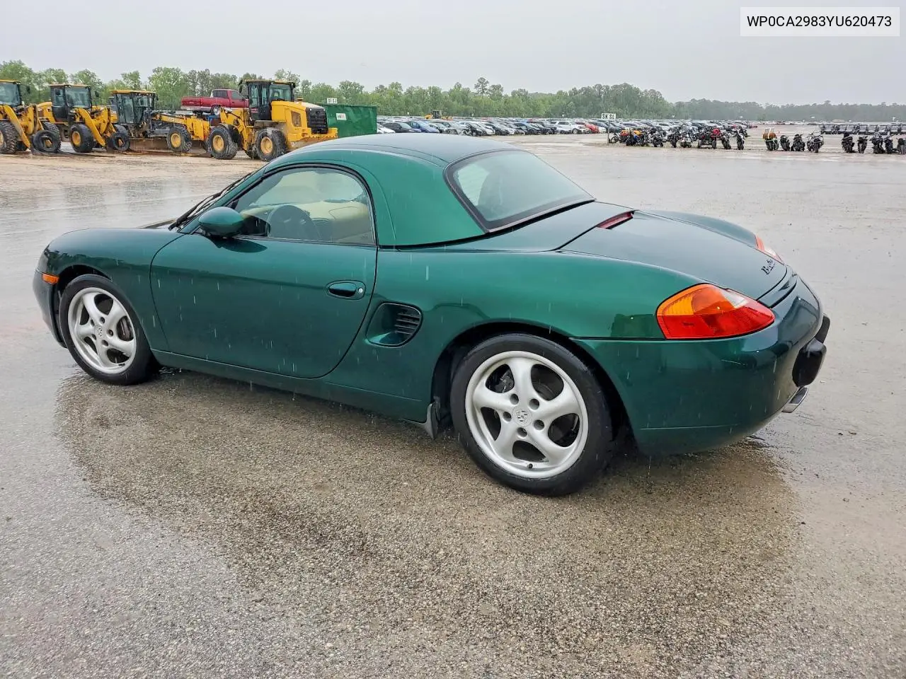 2000 Pors Boxster VIN: WP0CA2983YU620473 Lot: 51608296