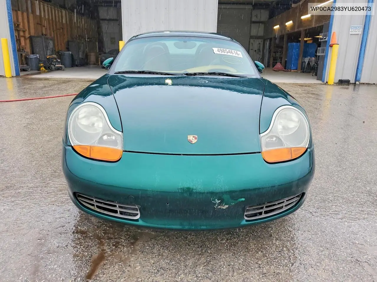 2000 Pors Boxster VIN: WP0CA2983YU620473 Lot: 51608296