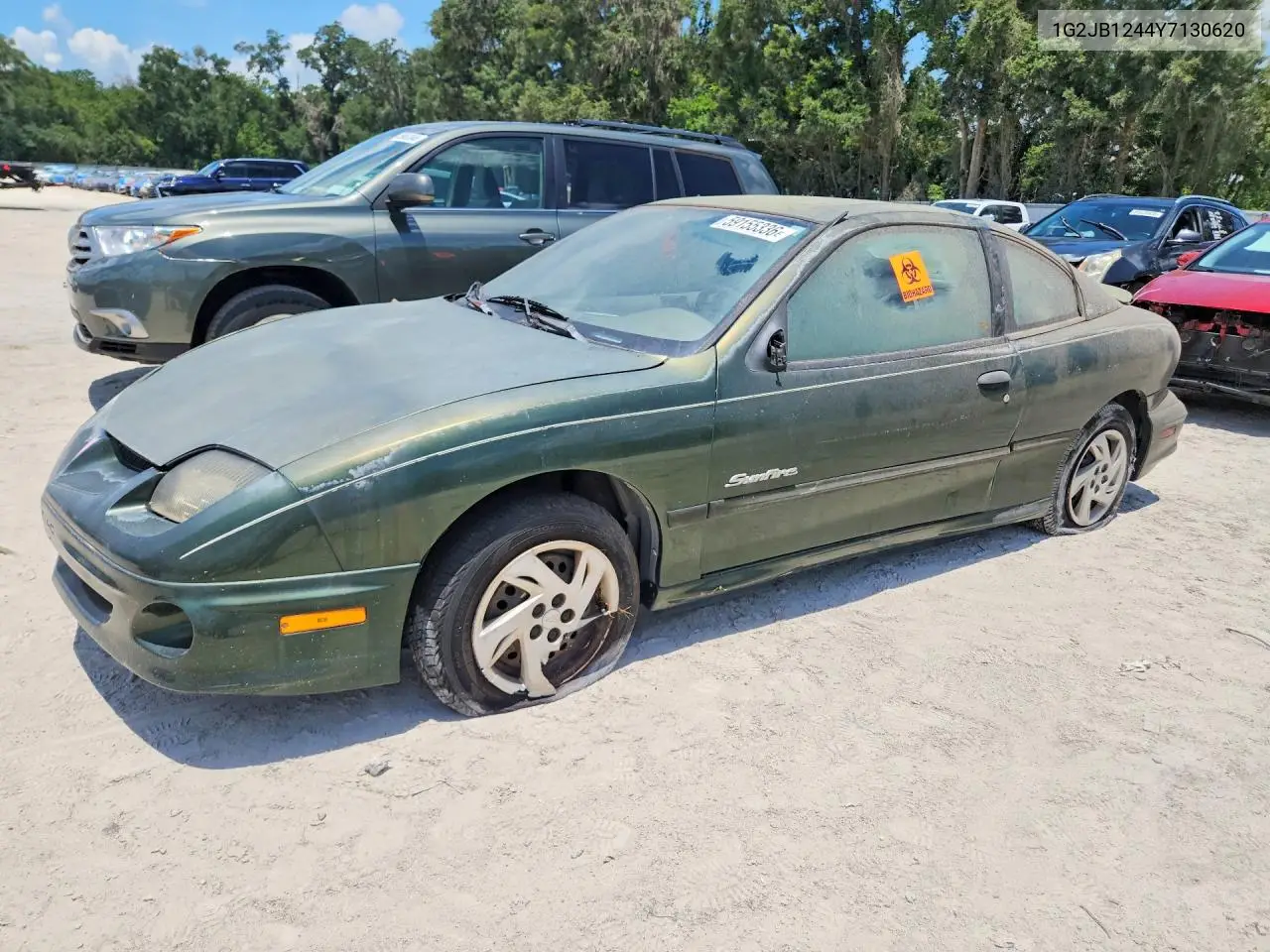 2000 Pont Sunfire VIN: 1G2JB1244Y7130620 Lot: 59155336