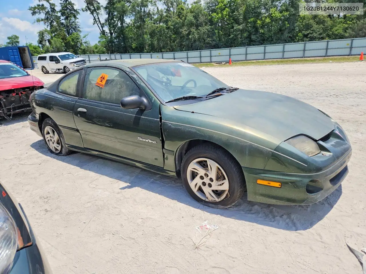 2000 Pont Sunfire VIN: 1G2JB1244Y7130620 Lot: 59155336