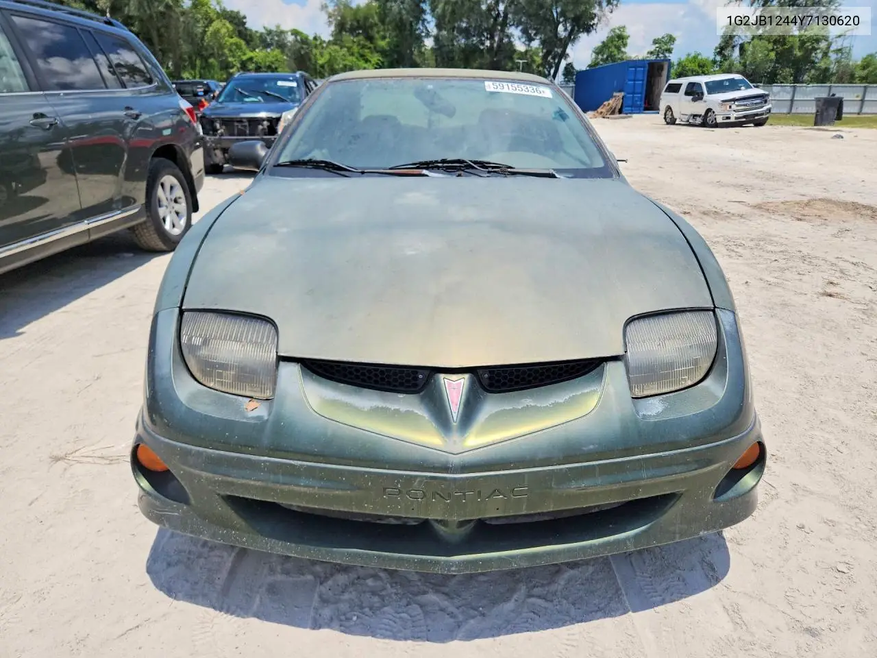 2000 Pont Sunfire VIN: 1G2JB1244Y7130620 Lot: 59155336