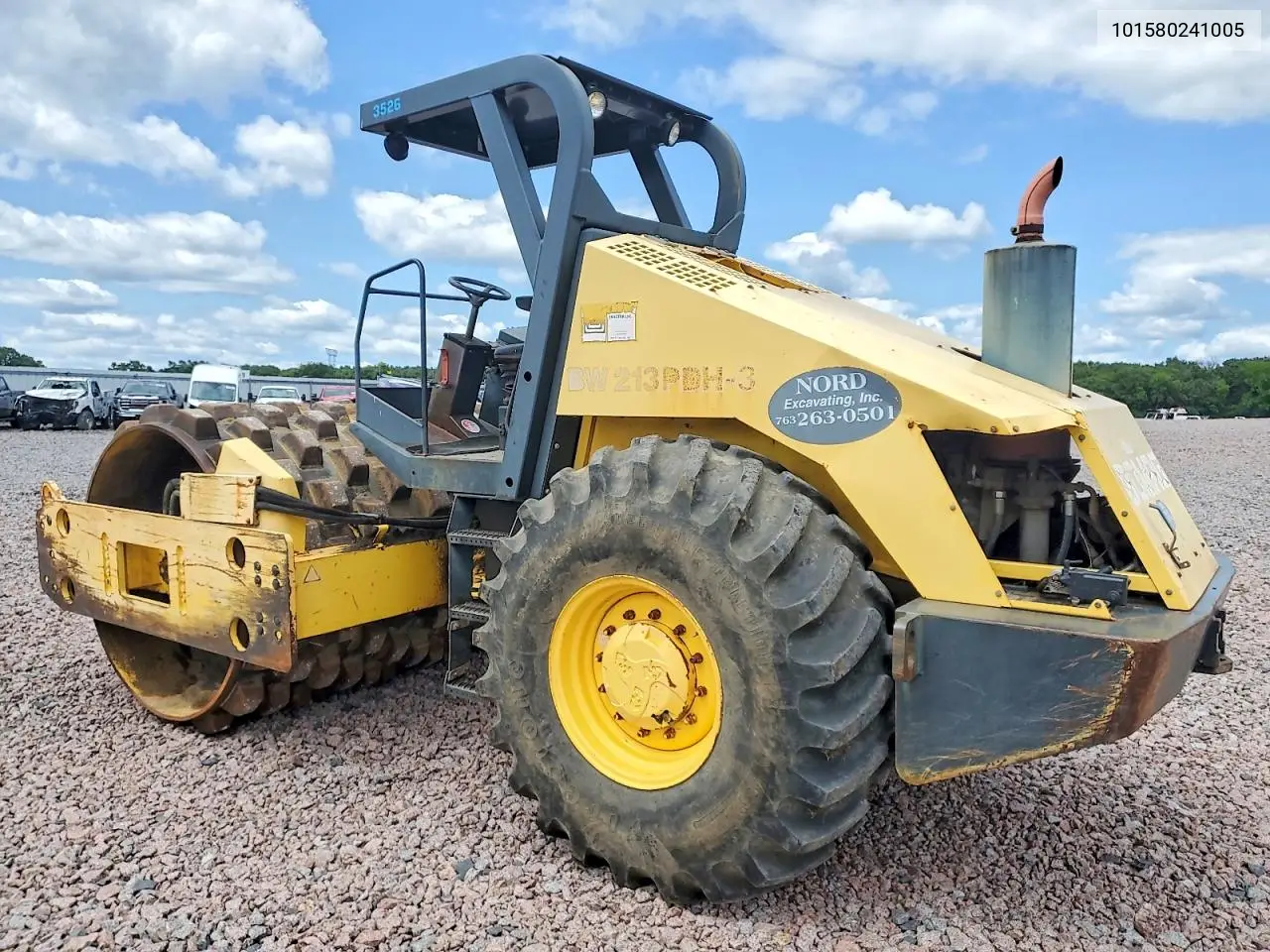 2000 Bomag Bw213Pdh-3 - Single Drum Roller VIN: 101580241005 Lot: 62331306