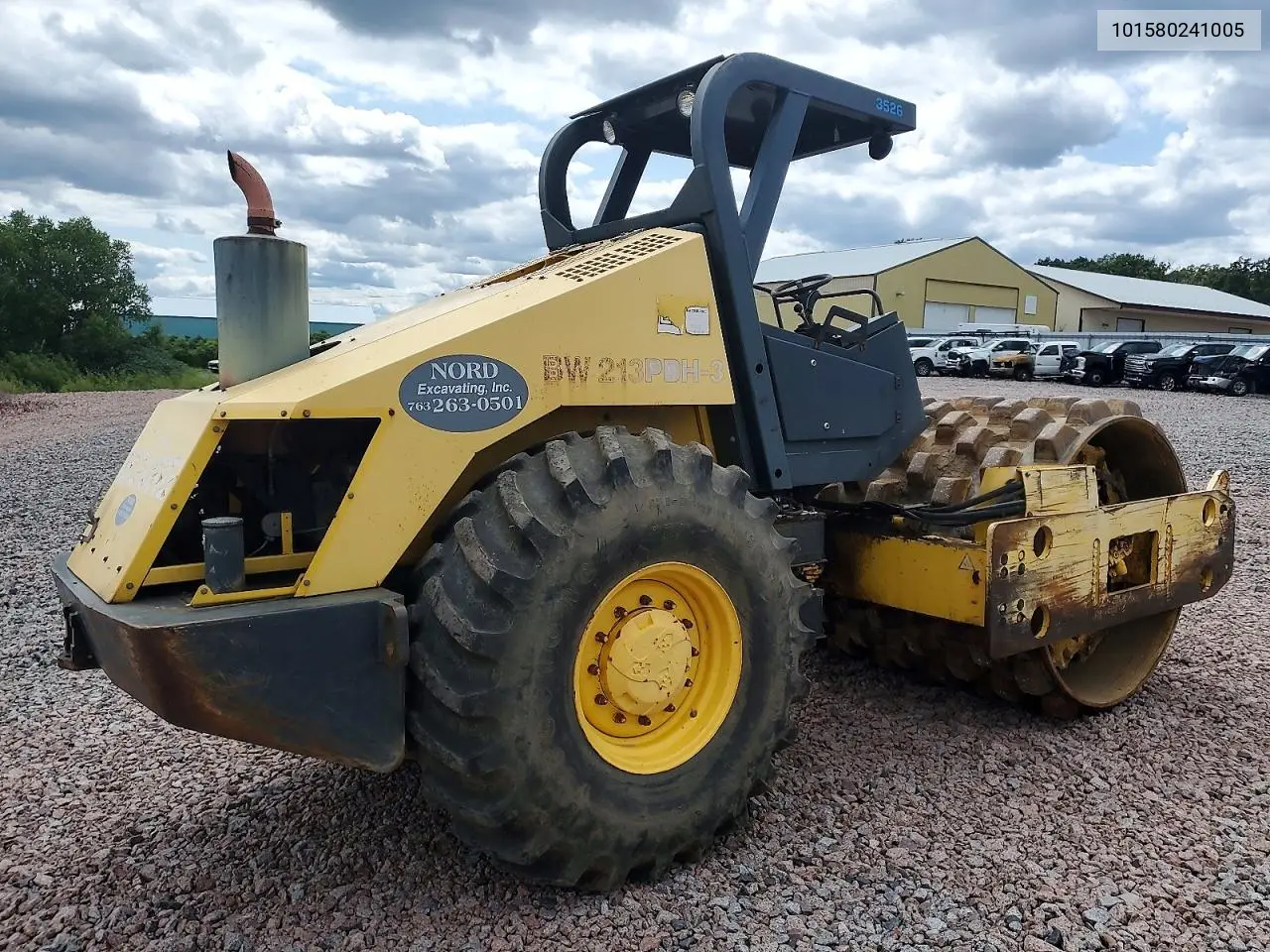 2000 Bomag Bw213Pdh-3 - Single Drum Roller VIN: 101580241005 Lot: 62331306