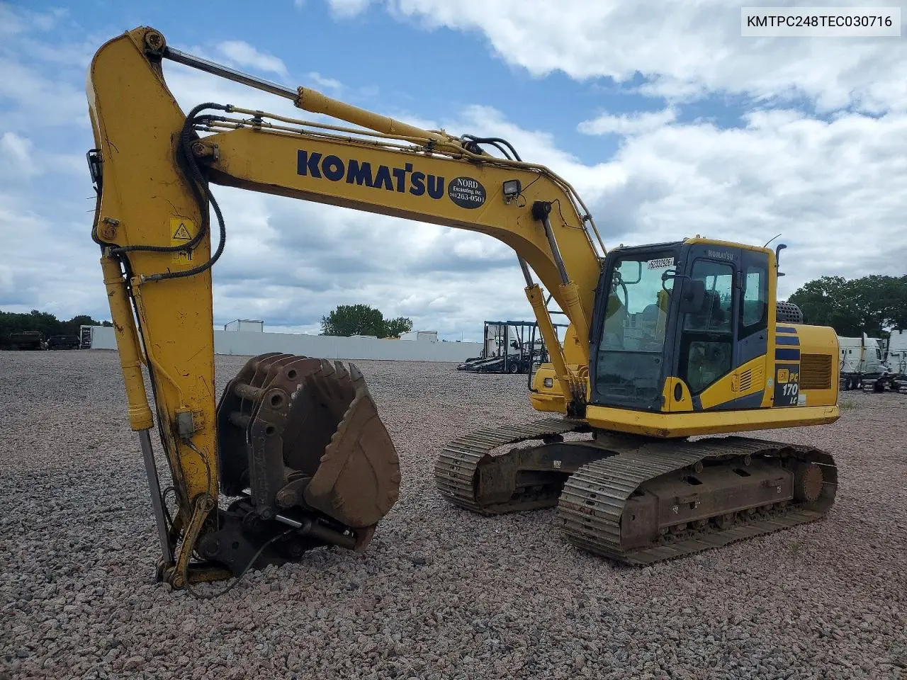 2000 Komatsu Pc170 VIN: KMTPC248TEC030716 Lot: 62332926