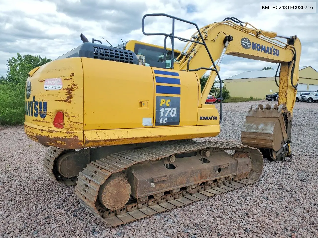 2000 Komatsu Pc170 VIN: KMTPC248TEC030716 Lot: 62332926