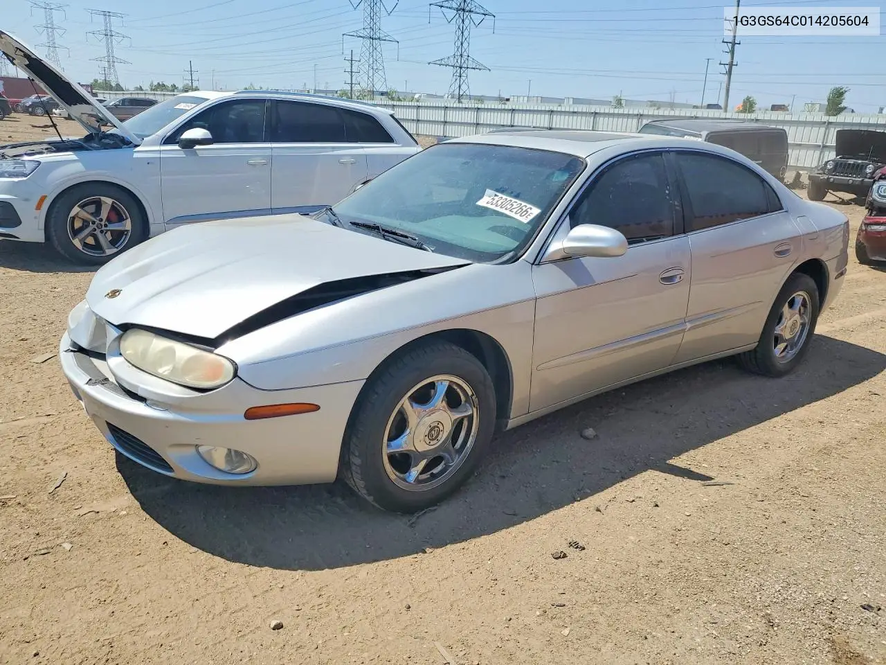 2001 Oldsmobile Aurora 4.0 VIN: 1G3GS64C014205604 Lot: 53305266