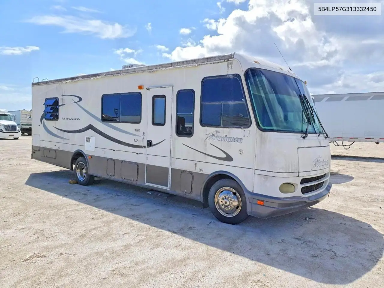 2001 Wrkh Motorhome - Rv VIN: 5B4LP57G313332450 Lot: 57278486