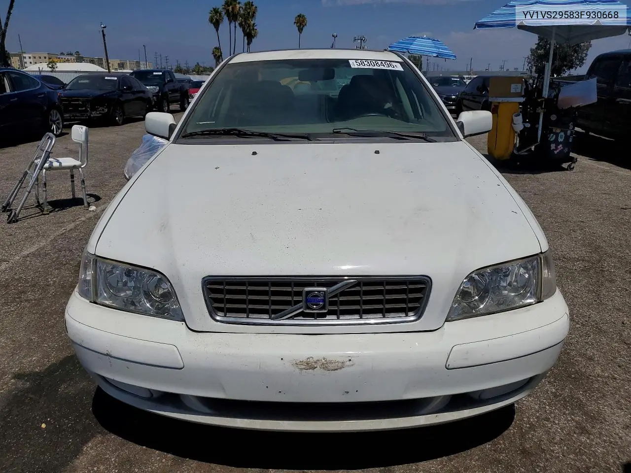 2001 Volv S40 VIN: YV1VS29583F930668 Lot: 58308496
