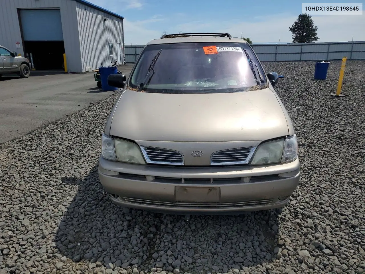 2001 Oldsmobile Silhouette VIN: 1GHDX13E4D198645 Lot: 59717136