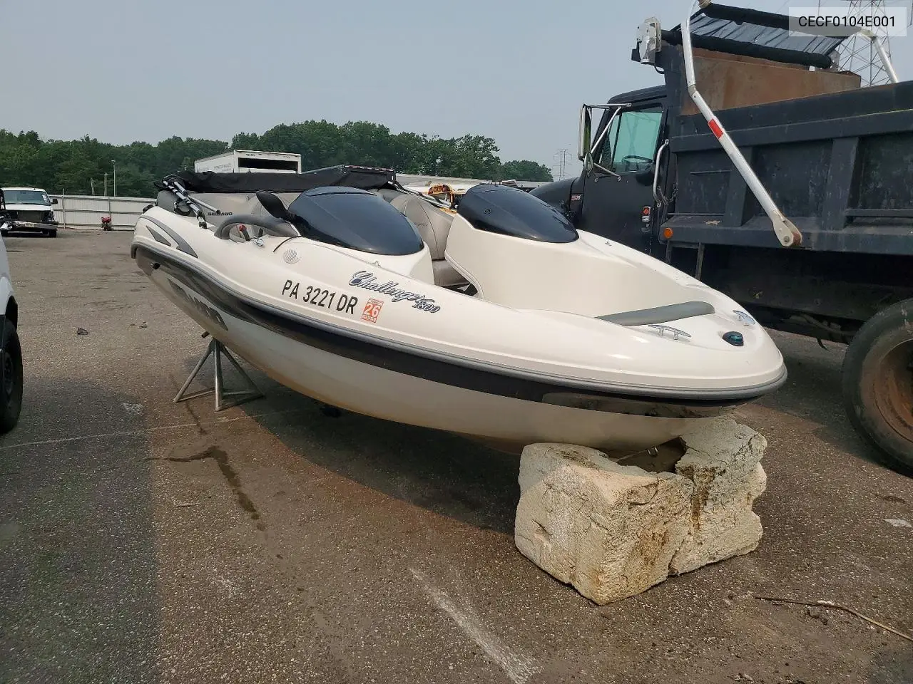2001 Sea-Doo/Brp Challenger - Boat VIN: CECF0104E001 Lot: 60388286