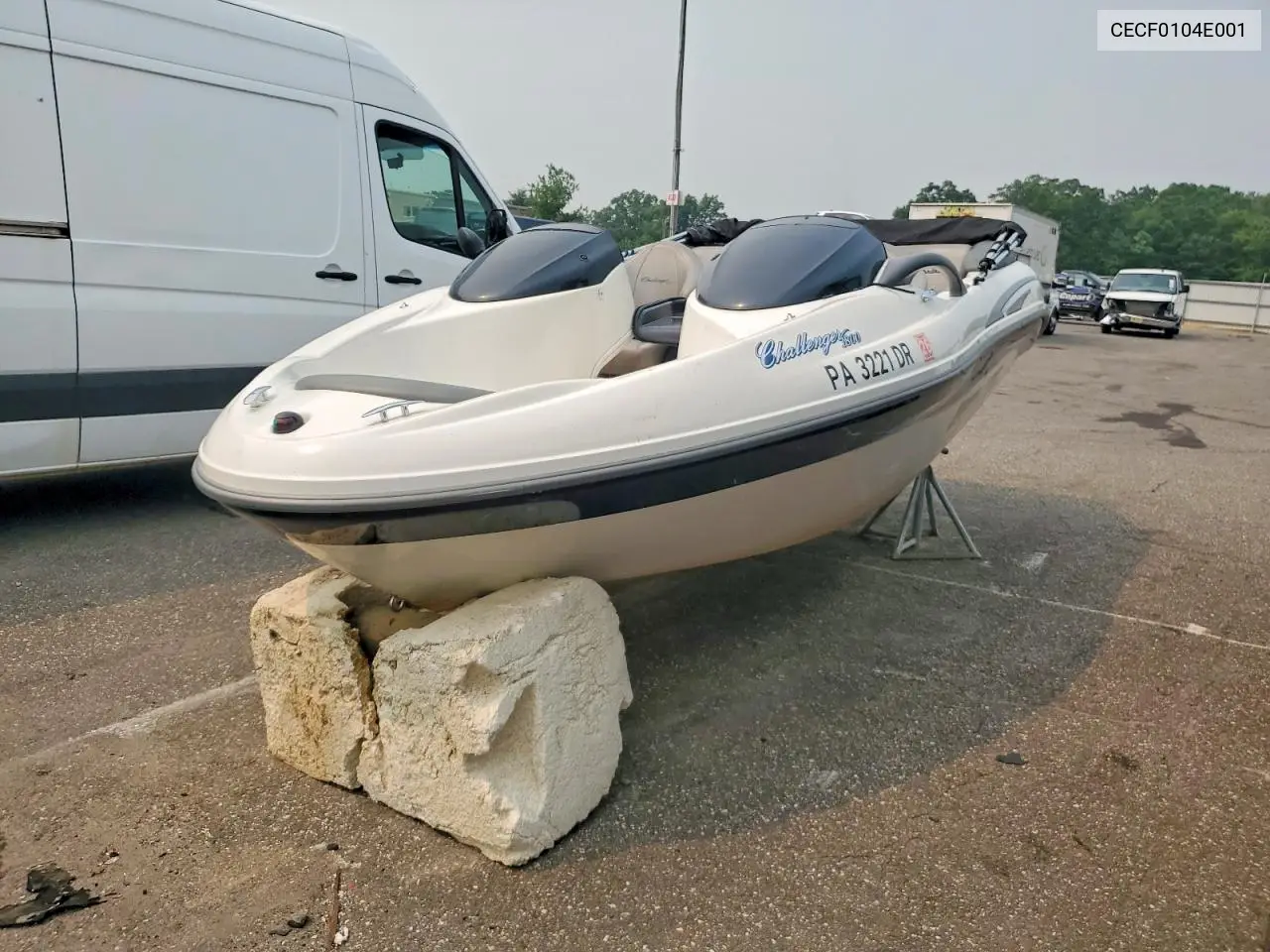 2001 Sea-Doo/Brp Challenger - Boat VIN: CECF0104E001 Lot: 60388286