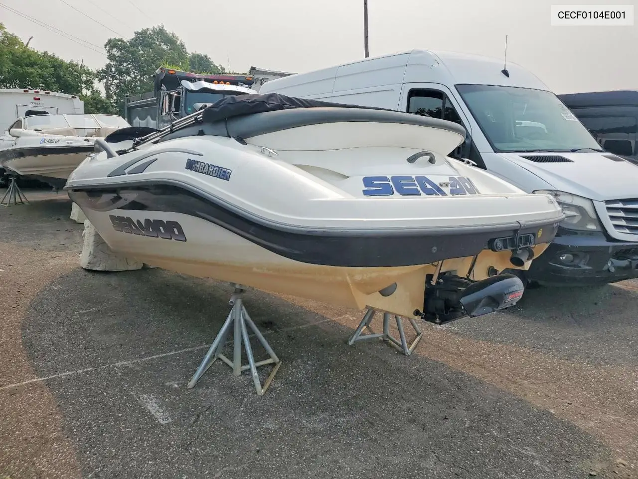 2001 Sea-Doo/Brp Challenger - Boat VIN: CECF0104E001 Lot: 60388286