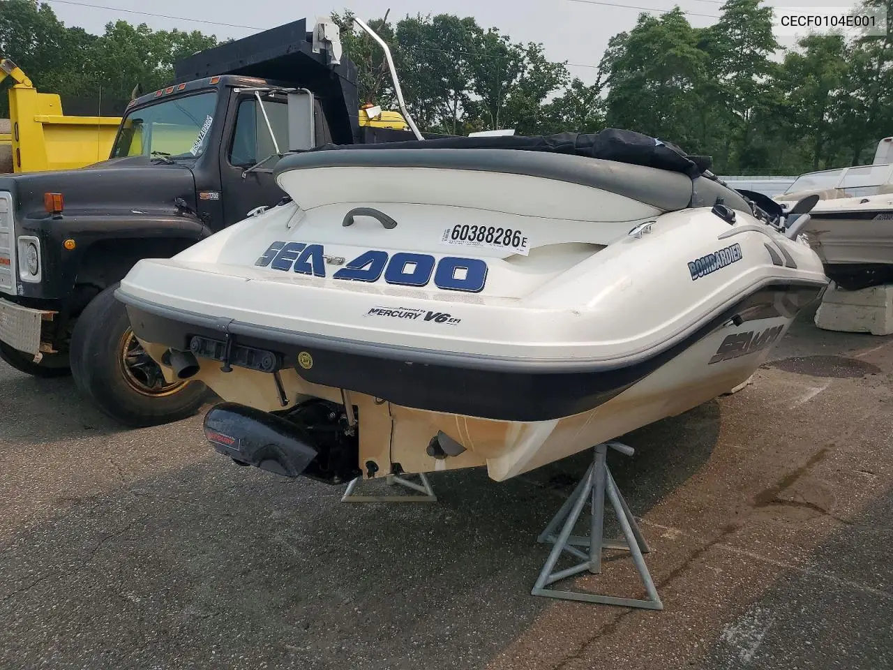 2001 Sea-Doo/Brp Challenger - Boat VIN: CECF0104E001 Lot: 60388286