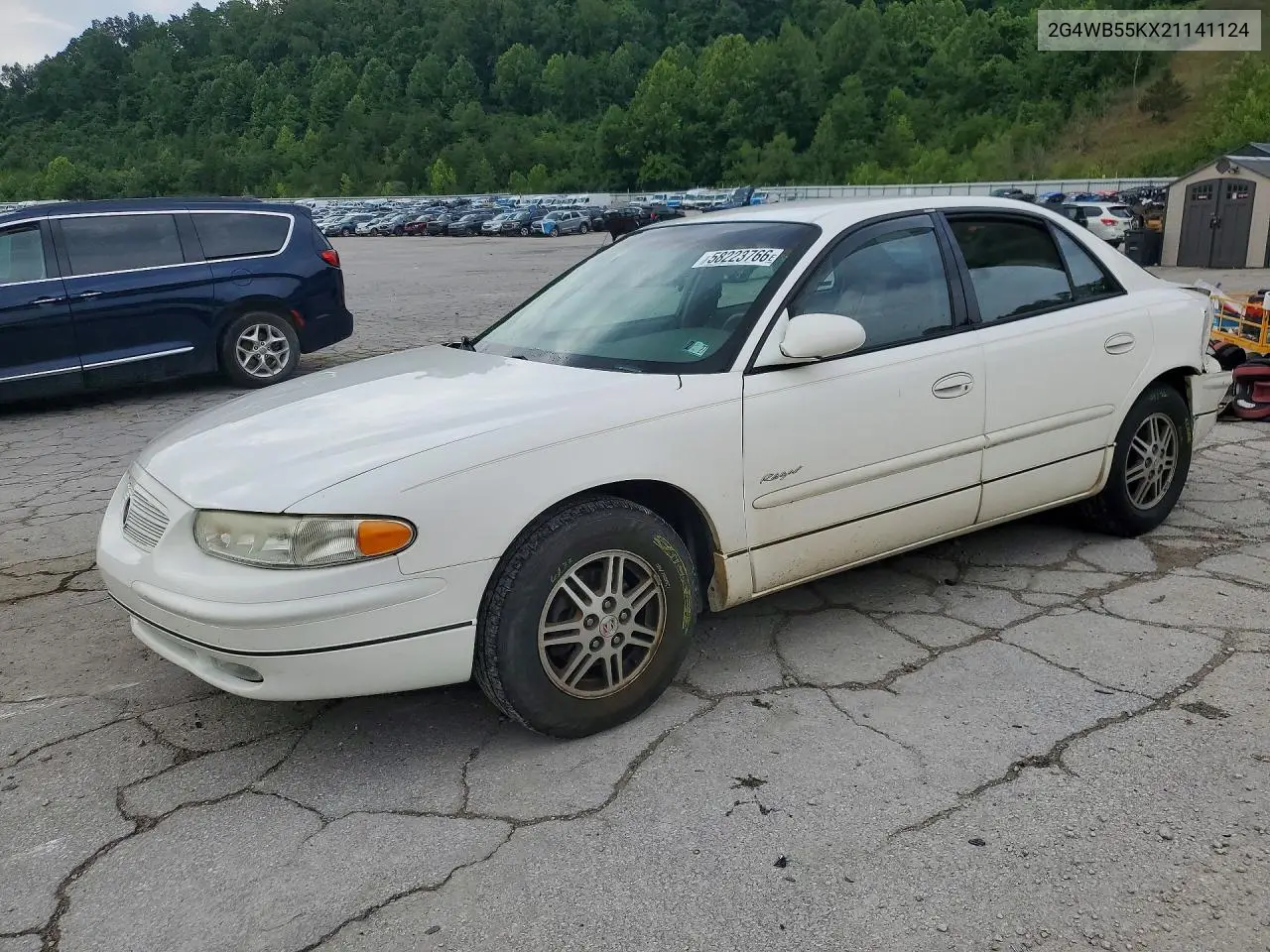 2002 Buic Regal VIN: 2G4WB55KX21141124 Lot: 58223766