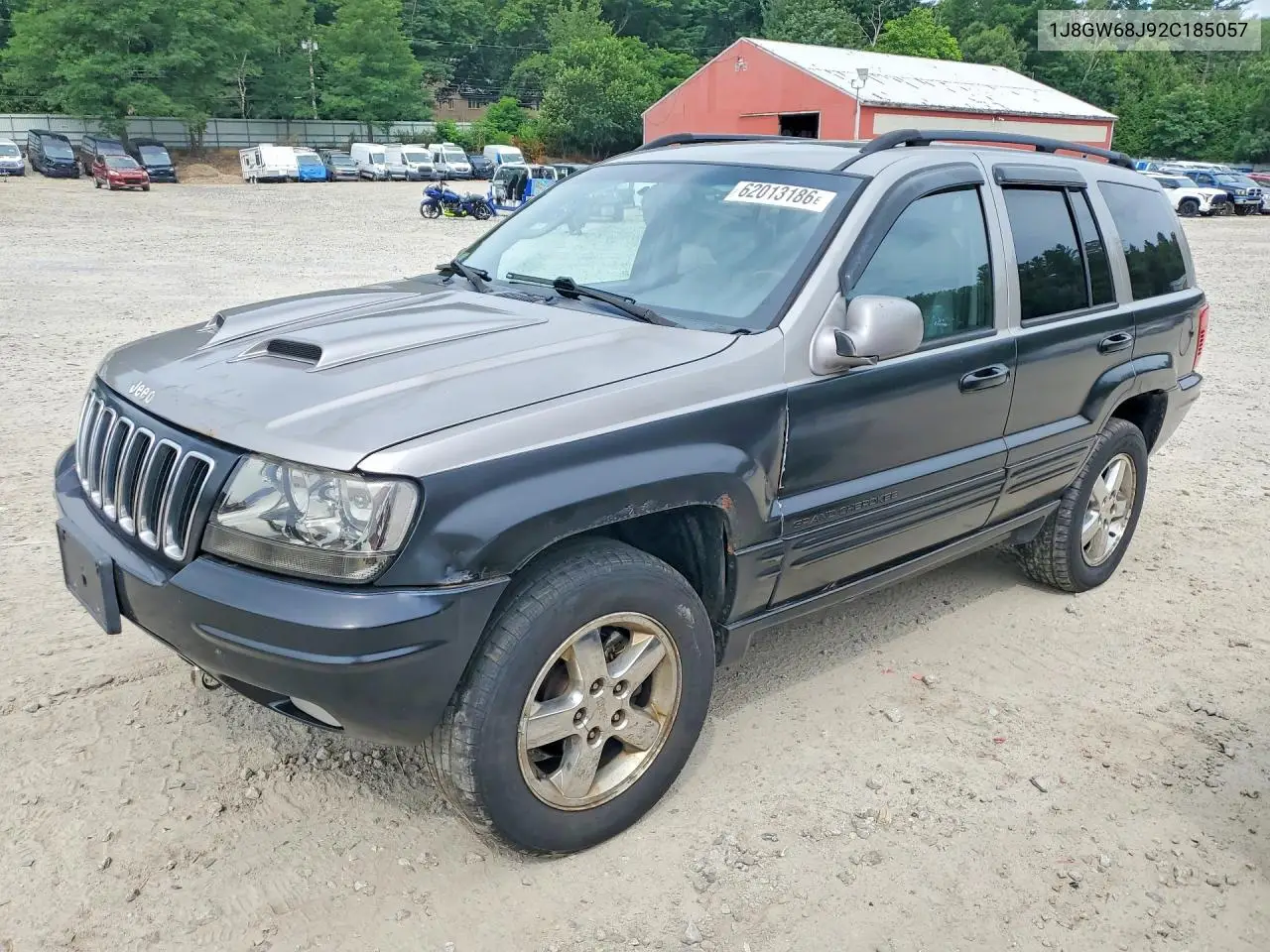 2002 Jeep Grand Cherokee VIN: 1J8GW68J92C185057 Lot: 62013186