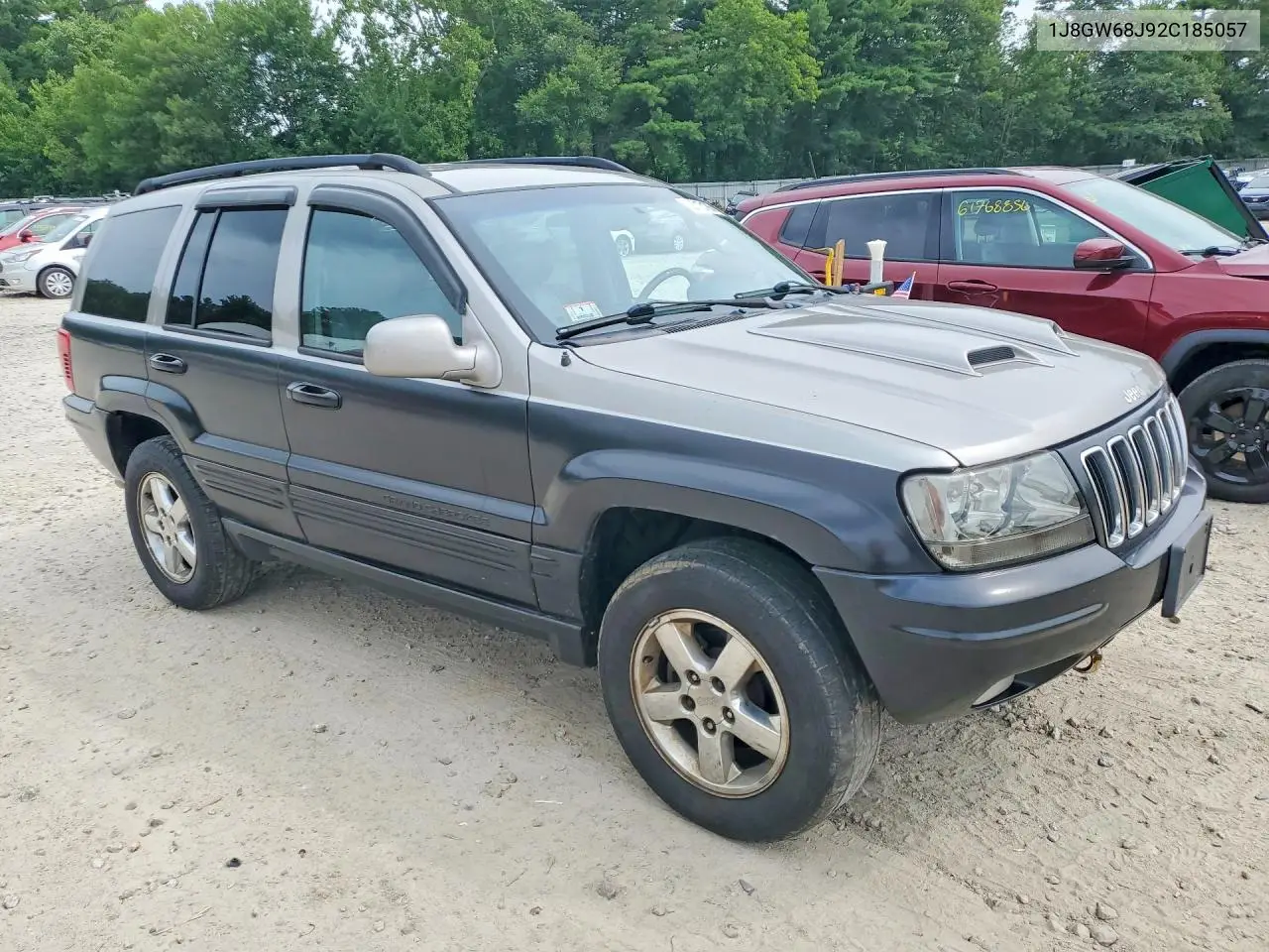2002 Jeep Grand Cherokee VIN: 1J8GW68J92C185057 Lot: 62013186