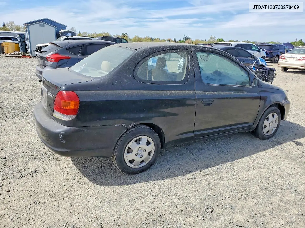 2003 Toyt Echo VIN: JTDAT123730278469 Lot: 45561666