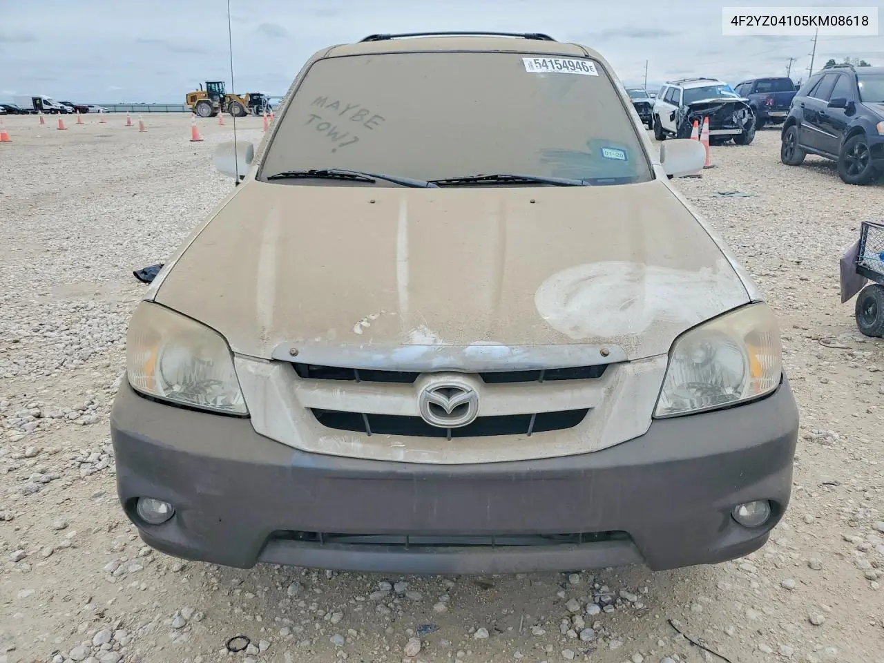 2003 Mazd Tribute VIN: 4F2YZ04105KM08618 Lot: 54154946
